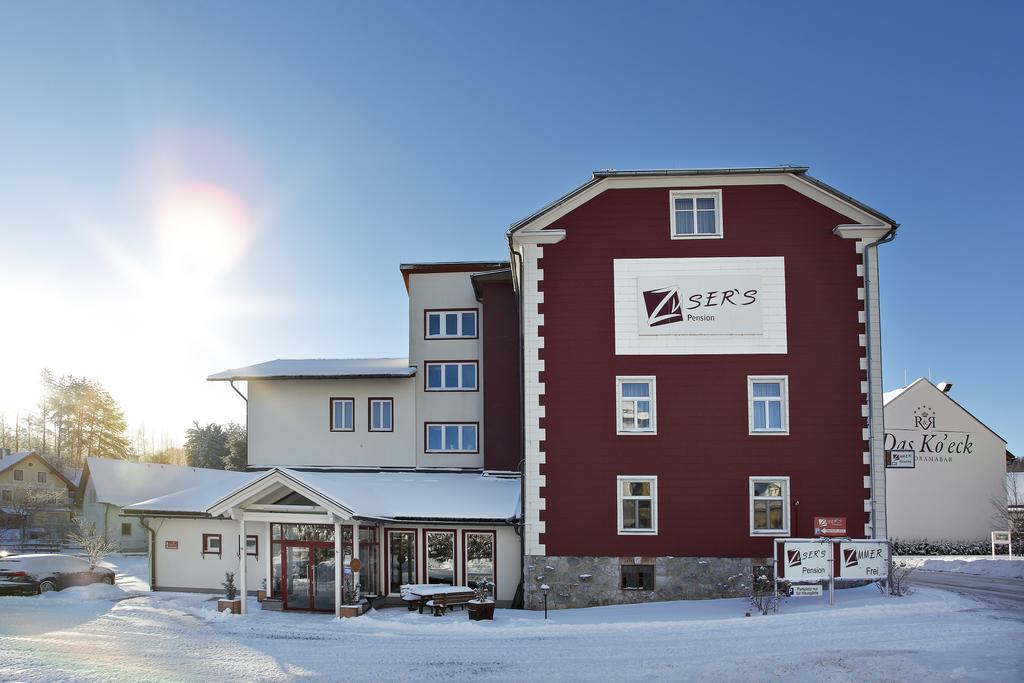 Familie Zuser Hotel Garni ミッターバッハ エクステリア 写真